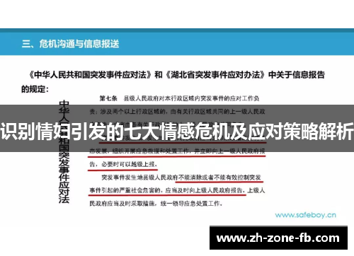 识别情妇引发的七大情感危机及应对策略解析 识别情妇引发的七大情感危机及应对策略解析